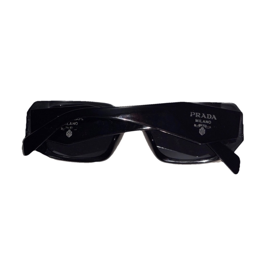 Prada PR17WS 1AB5S049 Women's Sunglasses 49 mm Black / Dark Grey Lens - Picture 6 of 8